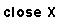 close popup